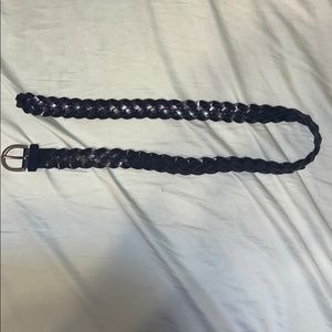 Braided Rope Belt (Dark Brown)